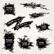 Set of hand-drawn vignettes