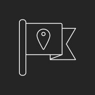 flags line icon N3