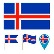 Iceland country flag