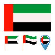 United Arab Emirates country flag