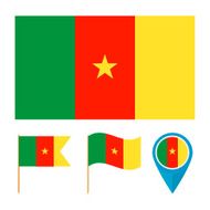 Cameroon country flag