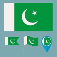 Pakistan country flag