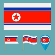 North Korea country flag