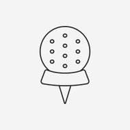 golf line icon N12