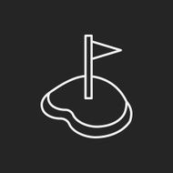golf line icon N17