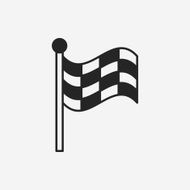 Racing Flag Icon N9