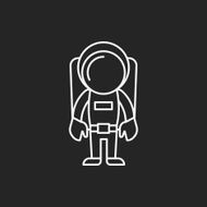 Space Astronaut line icon N13