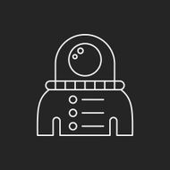 Space Astronaut line icon N21