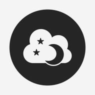 Space moon icon N5