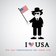 American Flag for Independence Day N5