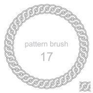 ancient pattern curls decor
