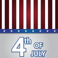 4th Of July American Independence Day Vector Illustration N7