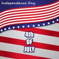 4th Of July American Independence Day Vector Illustration N8