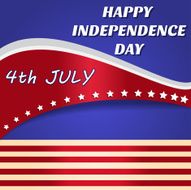 4th Of July American Independence Day Vector Illustration N19