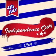 4th Of July American Independence Day Vector Illustration N21