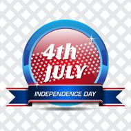 4th Of July American Independence Day Vector Illustration N23