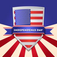 4th Of July American Independence Day Vector Illustration N27