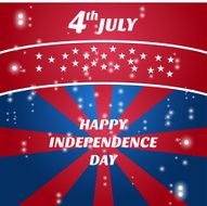 4th Of July American Independence Day Vector Illustration N30