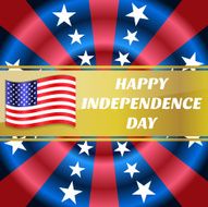 4th Of July American Independence Day Vector Illustration N32