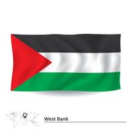 Flag of West Bank N2