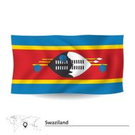 Flag of Swaziland N8
