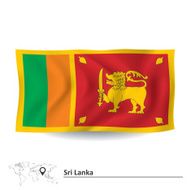 Flag Of Sri Lanka N9