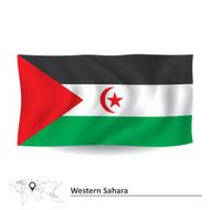 Flag of Western Sahara N2