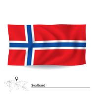Flag of Svalbard N2