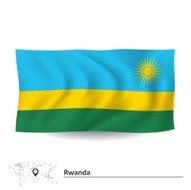 Flag of Rwanda N7