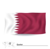 Flag of Quatar