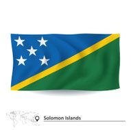 Flag of Solomon Islands N6