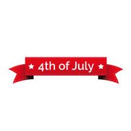 4th of july independence day ribbon N2