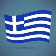 Greece Flag Icon N3