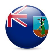 badge in colours of Montserrat flag