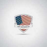 Fourth of July Independence Day USA badges for any use
