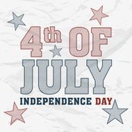 American Independence Day celebration