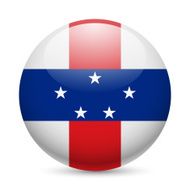 Round glossy icon of Netherlands N2