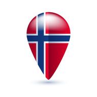 Map location pin with national flag N11