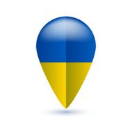 Map location pin with national flag N15