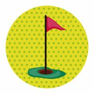 golf equipment theme elements N142