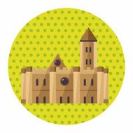 castle theme elements vector eps N21