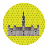 castle theme elements vector eps N22