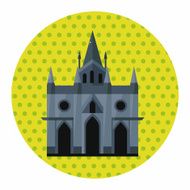 castle theme elements vector eps N27