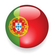 World Flag Button Portugal