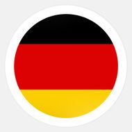 Germany Flag Icon Graphic