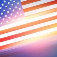 American Flag for Independence Day Vector illustration N6