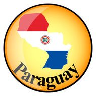 orange button with the image maps of Paraguay