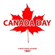 Happy Canada Day card in vector format N11