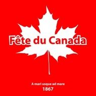 Happy Canada Day card in vector format N13