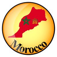 orange button with the image maps of Morocco
